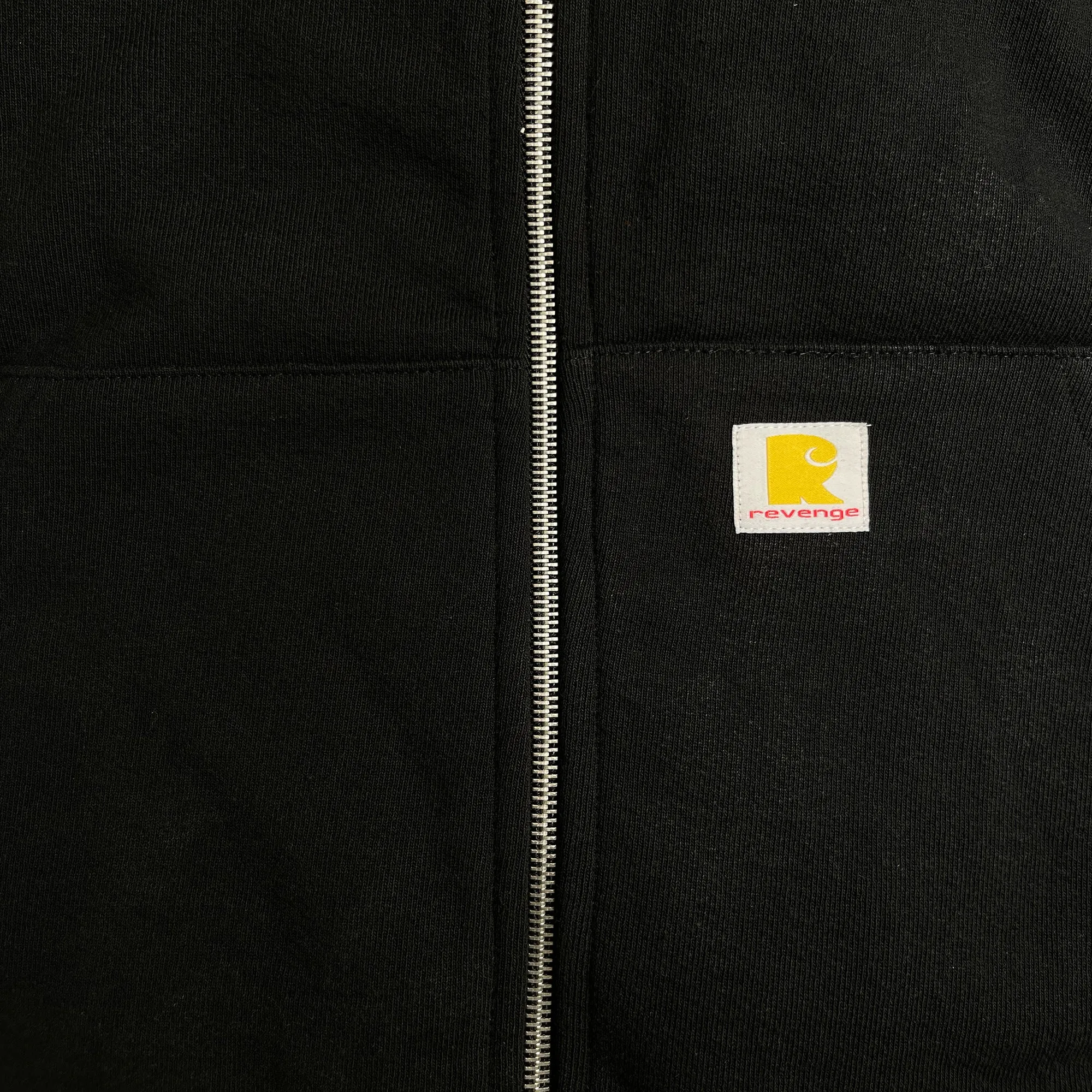 Revenge Rarhartt Zip Up Hoodie Black sold by PLUS product image thumbnail 2