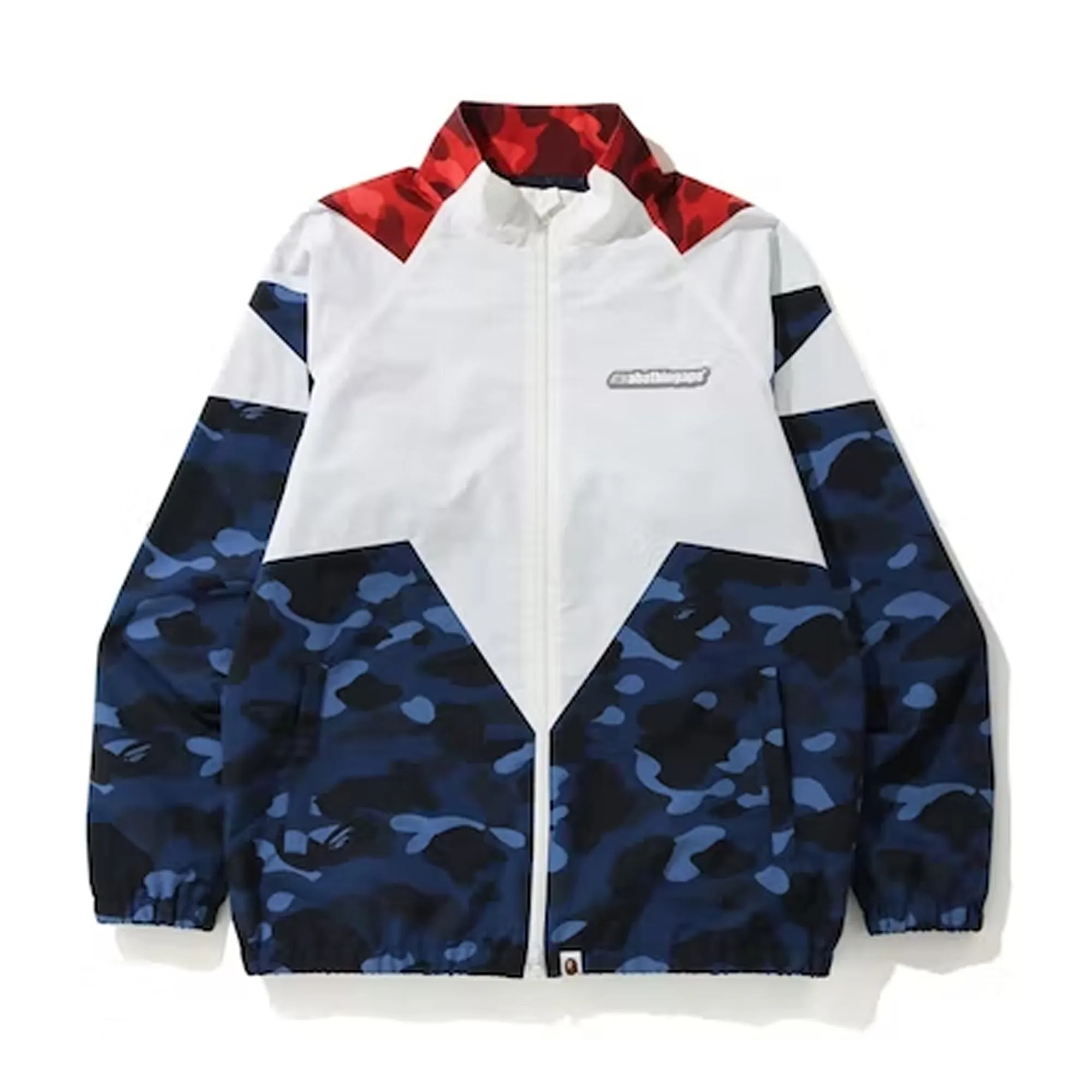 Bape Color Camo Bapesta Track Top Multi Parallel