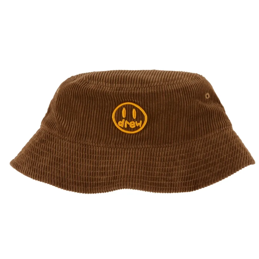 Drew House Brown Painted Mascot Bucket Hat sold by PLUS