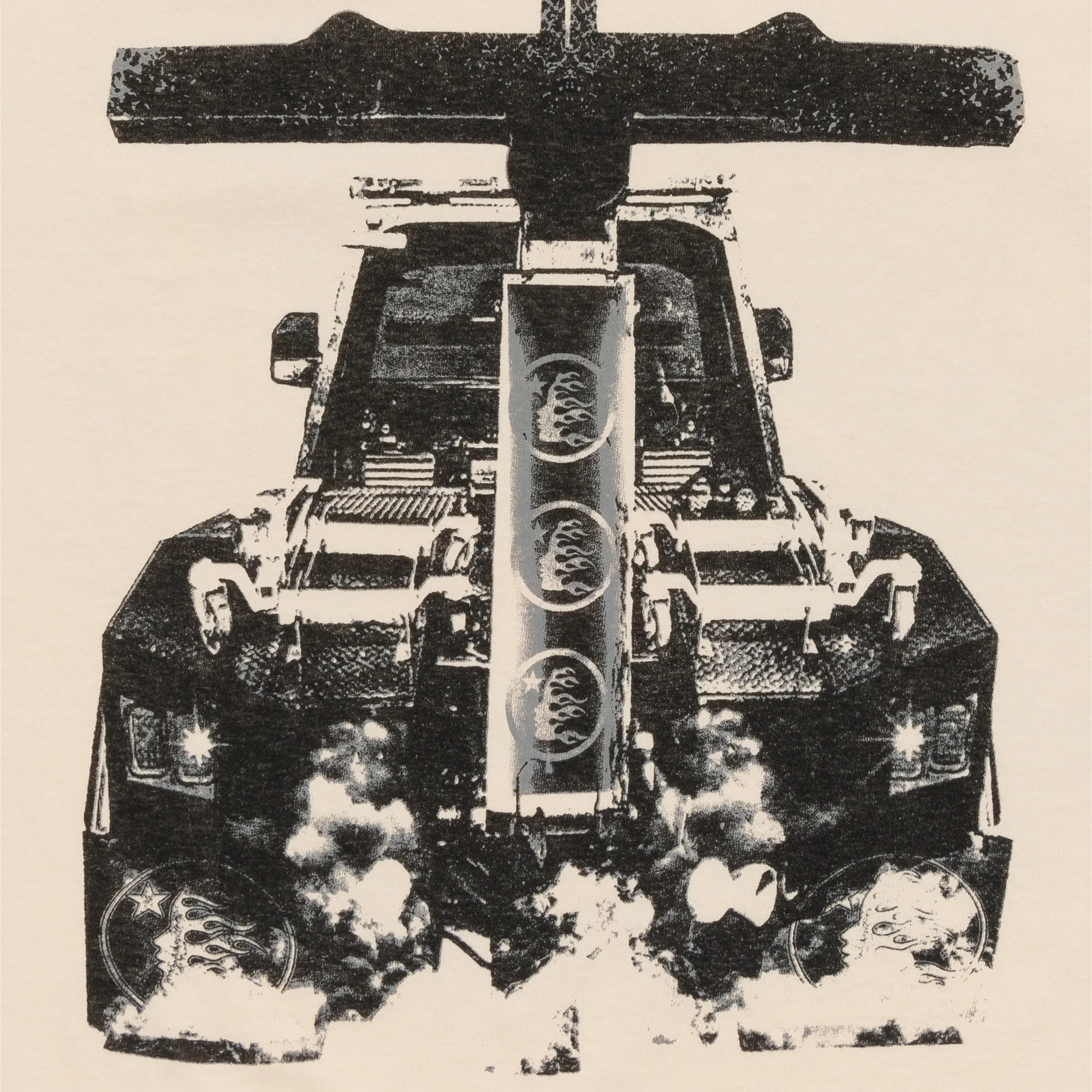 Hellstar Studios x Post Malone Austin Tee White sold by PLUS product image thumbnail 4