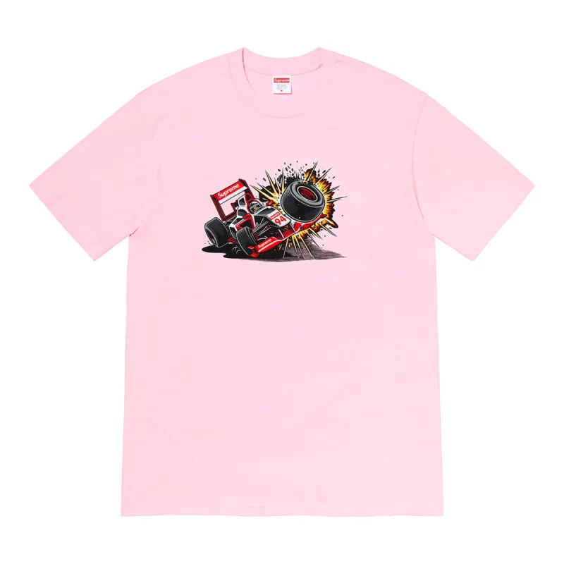 Supreme Crash Tee (FW21) Light Pink sold by PLUS