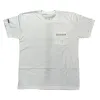 Chrome Hearts Cemetery Cross Tire Tracks T-Shirt White sold by PLUS