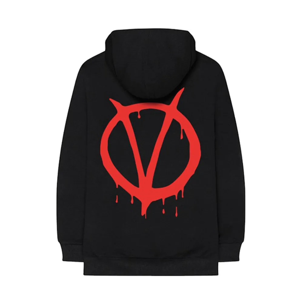 Nav x Vlone Vendetta Pullover Hoodie Black sold by PLUS product image thumbnail 2