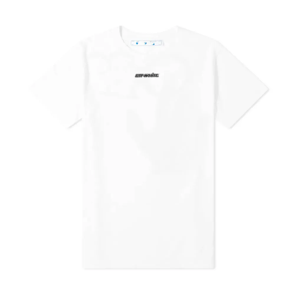 Off-White Marker S/S Slim Tee White/Red sold by PLUS product image thumbnail 2