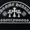 Chrome Hearts Arc Cross Patch Trucker Cap Black/Black sold by PLUS