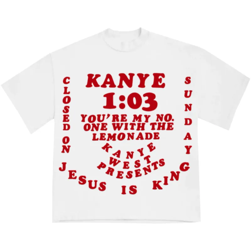 Kanye West x CPFM for JIK III T-Shirt White sold by PLUS