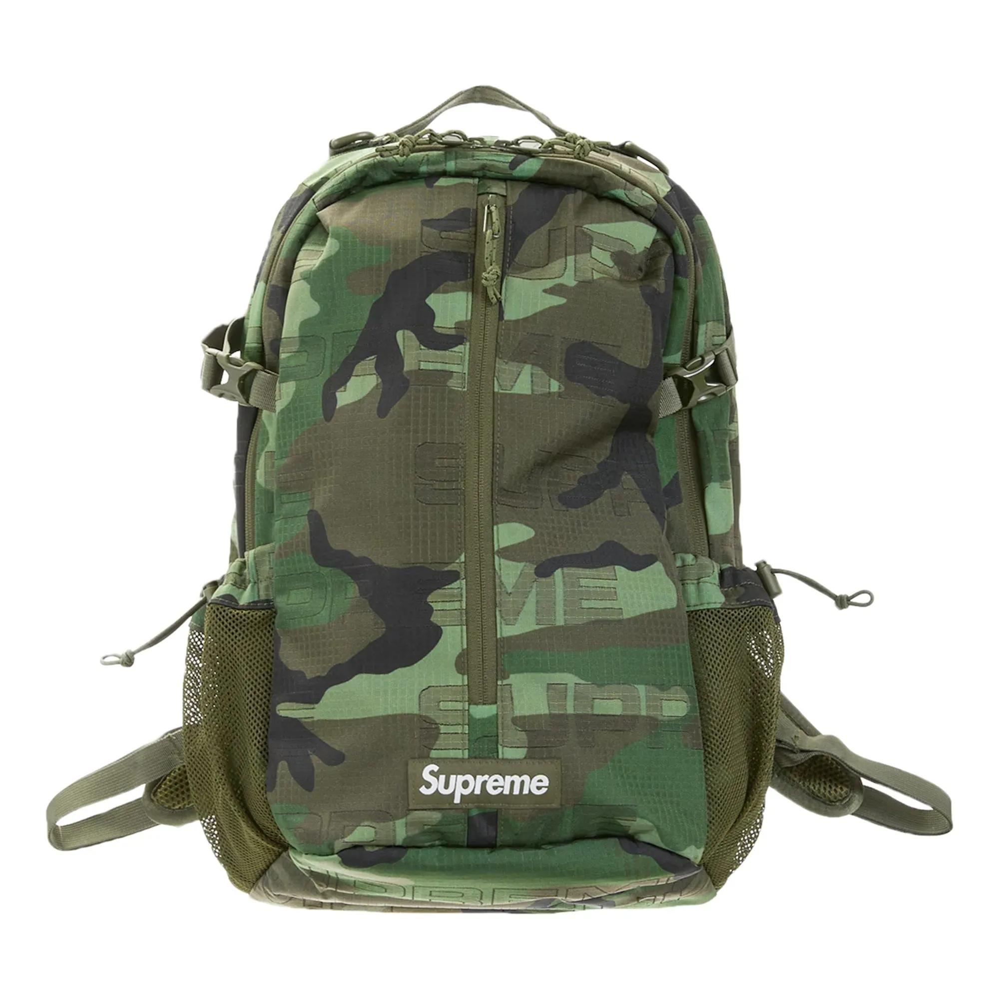 Supreme Backpack Woodland Camo (FW21) sold by PLUS