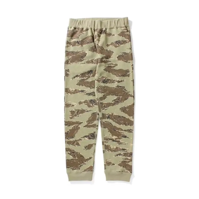 Bape Tiger Camo Slim Sweat Pants Pants Beige sold by PLUS