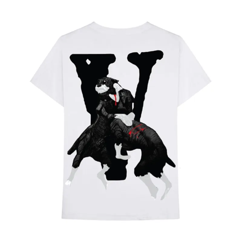 City Morgue x Vlone Dogs Tee White sold by PLUS