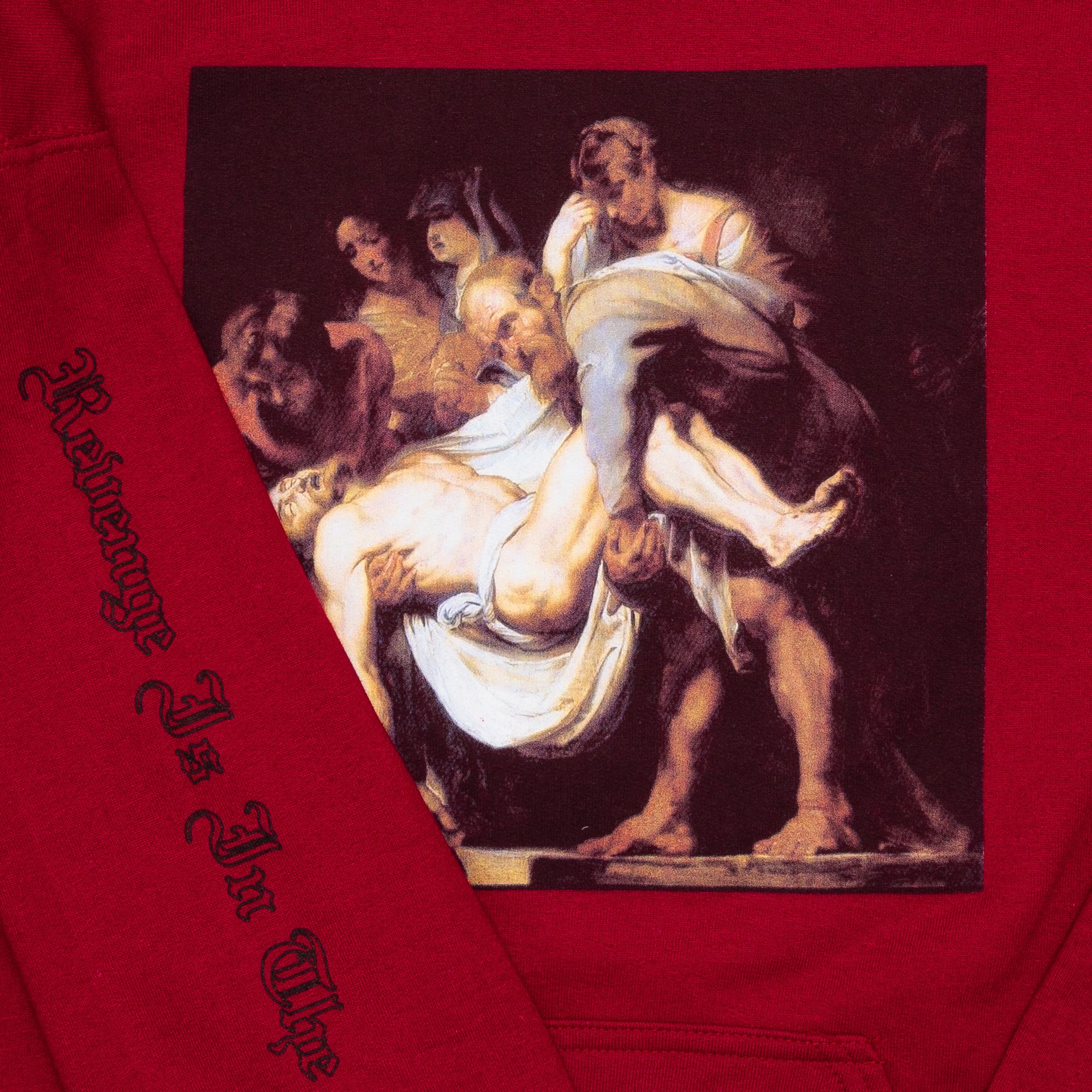 Revenge Entombment Hoodie Maroon sold by PLUS product image thumbnail 2