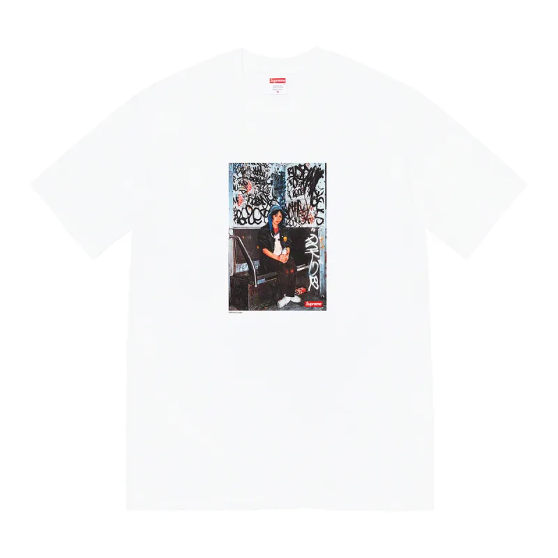 Supreme Lady Pink Tee White sold by PLUS
