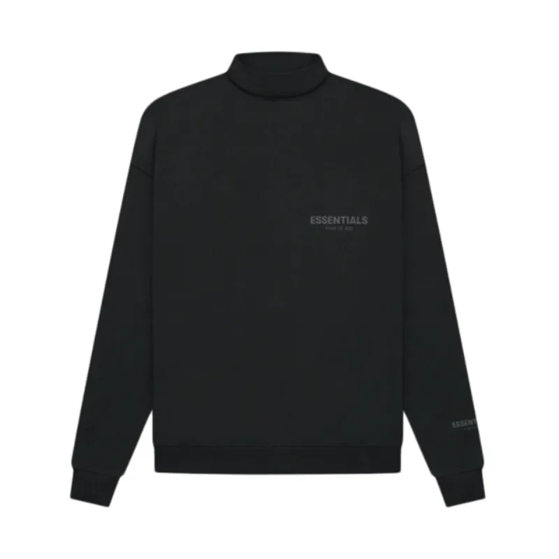 FOG Essentials Core Collection Pullover Mockneck Black (FW21) sold by PLUS