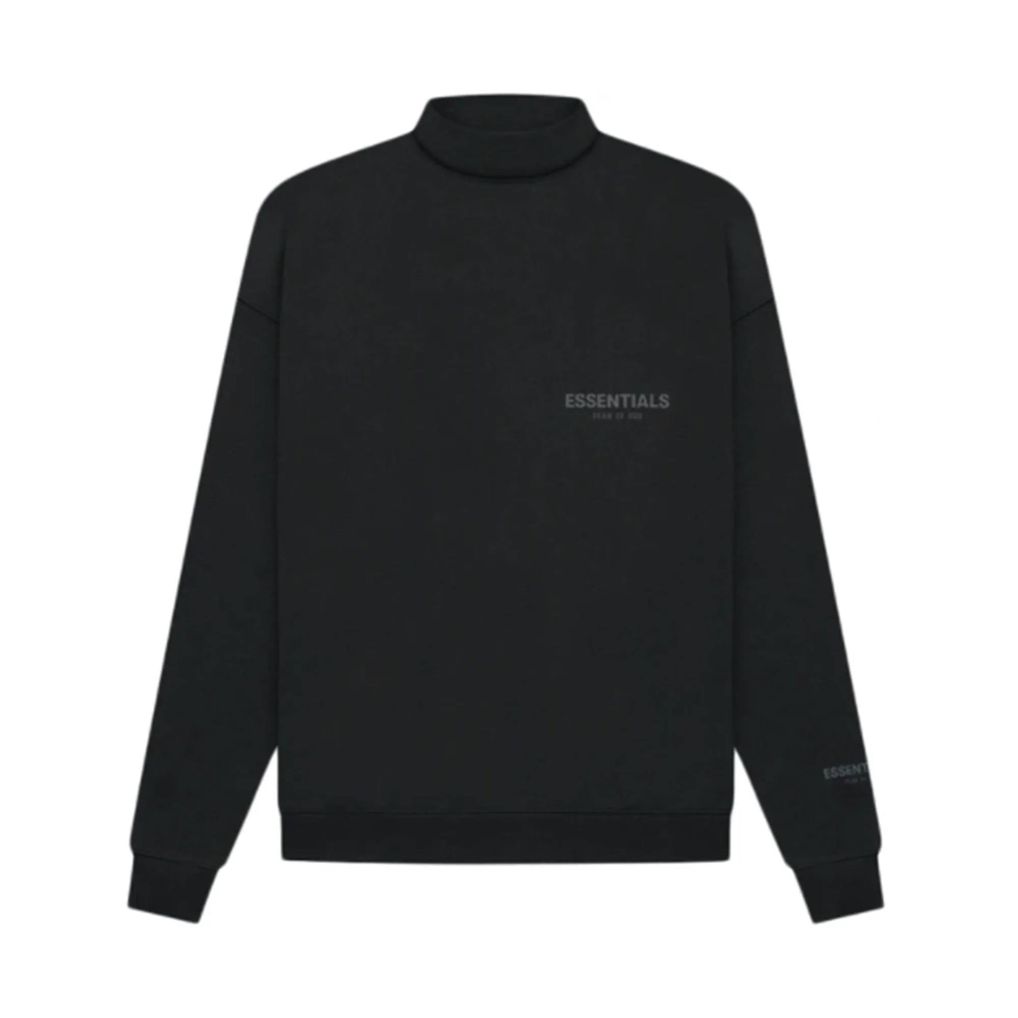 FOG Essentials Core Collection Pullover Mockneck Black (FW21) sold by PLUS