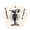 Hellstar Studios Victory Thermal L/S Tee White sold by PLUS