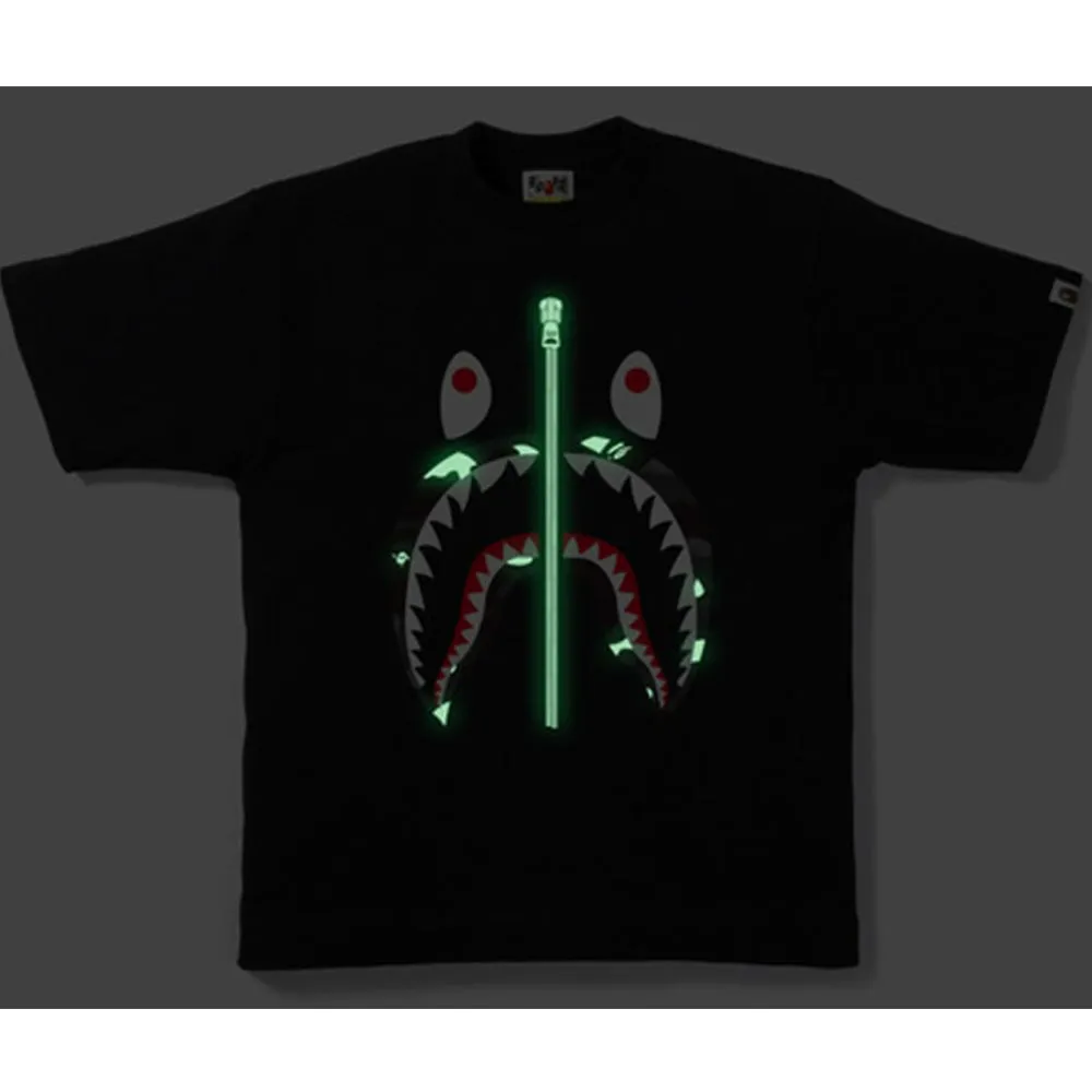 BAPE City Camo Shark Tee Black/Black sold by PLUS product image thumbnail 2