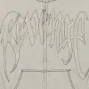 Revenge Contrast Embroidered Zip Up Grey sold by PLUS