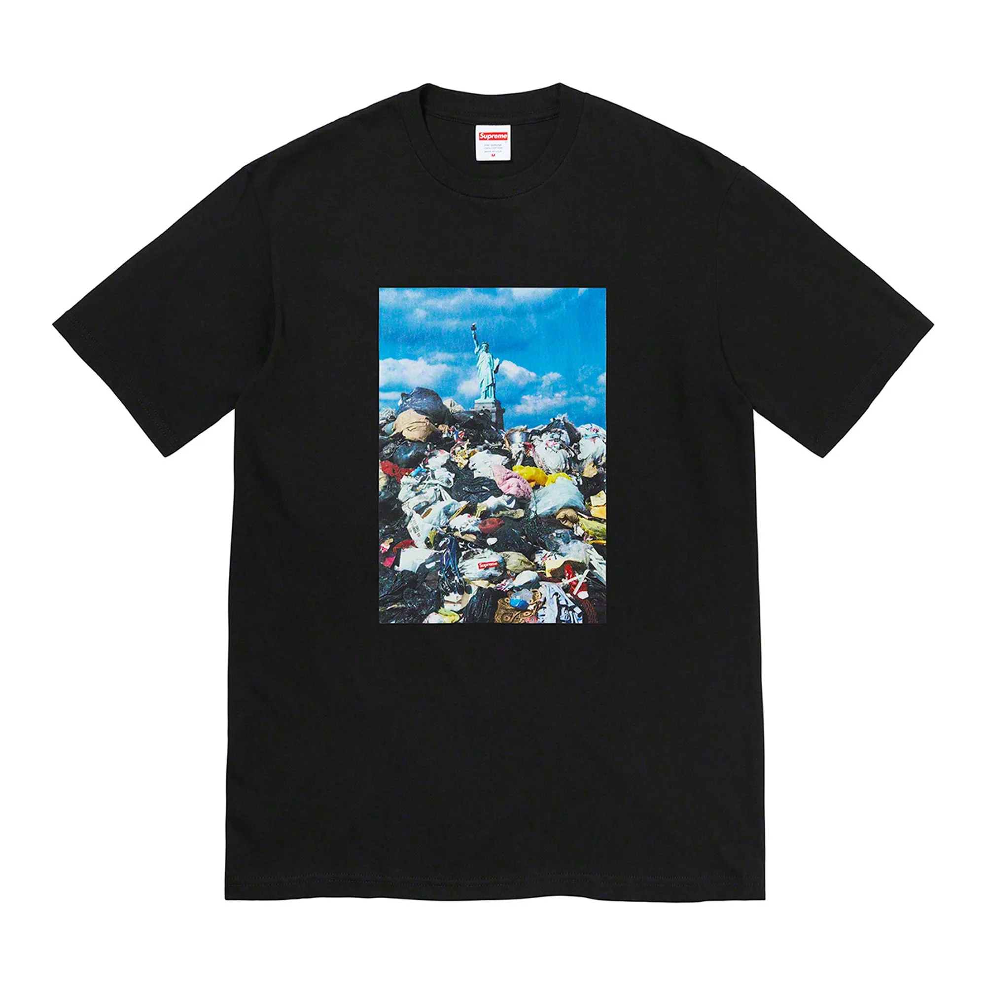 Supreme Trash Tee Black sold by PLUS