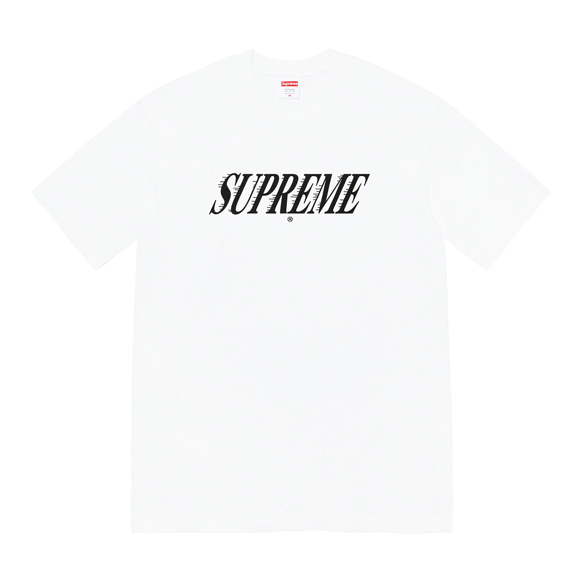 Supreme Slap Shot Tee White sold by PLUS