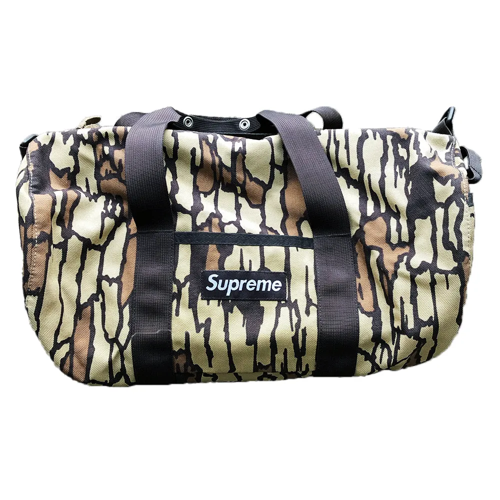 Supreme Tree Bark Duffle Bag (FW06) sold by PLUS