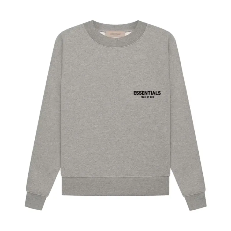 FOG Essentials Crewneck Dark Oatmeal (FW22) sold by PLUS