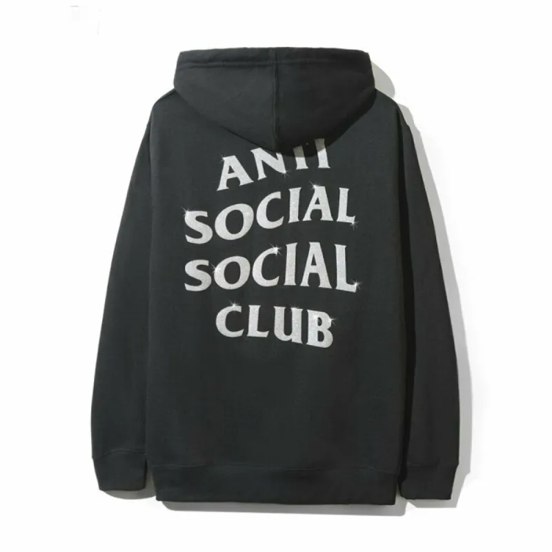 Anti Social Social Club Blinded Hoodie Silver/Black sold by PLUS