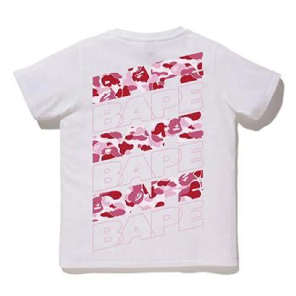 BAPE ABC Camo Logo Tee (Ladies) White/Pink sold by PLUS product image thumbnail 2
