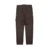 Stone Island Stretch Cotton Gabardine Cargo Pants Dark Brown sold by PLUS