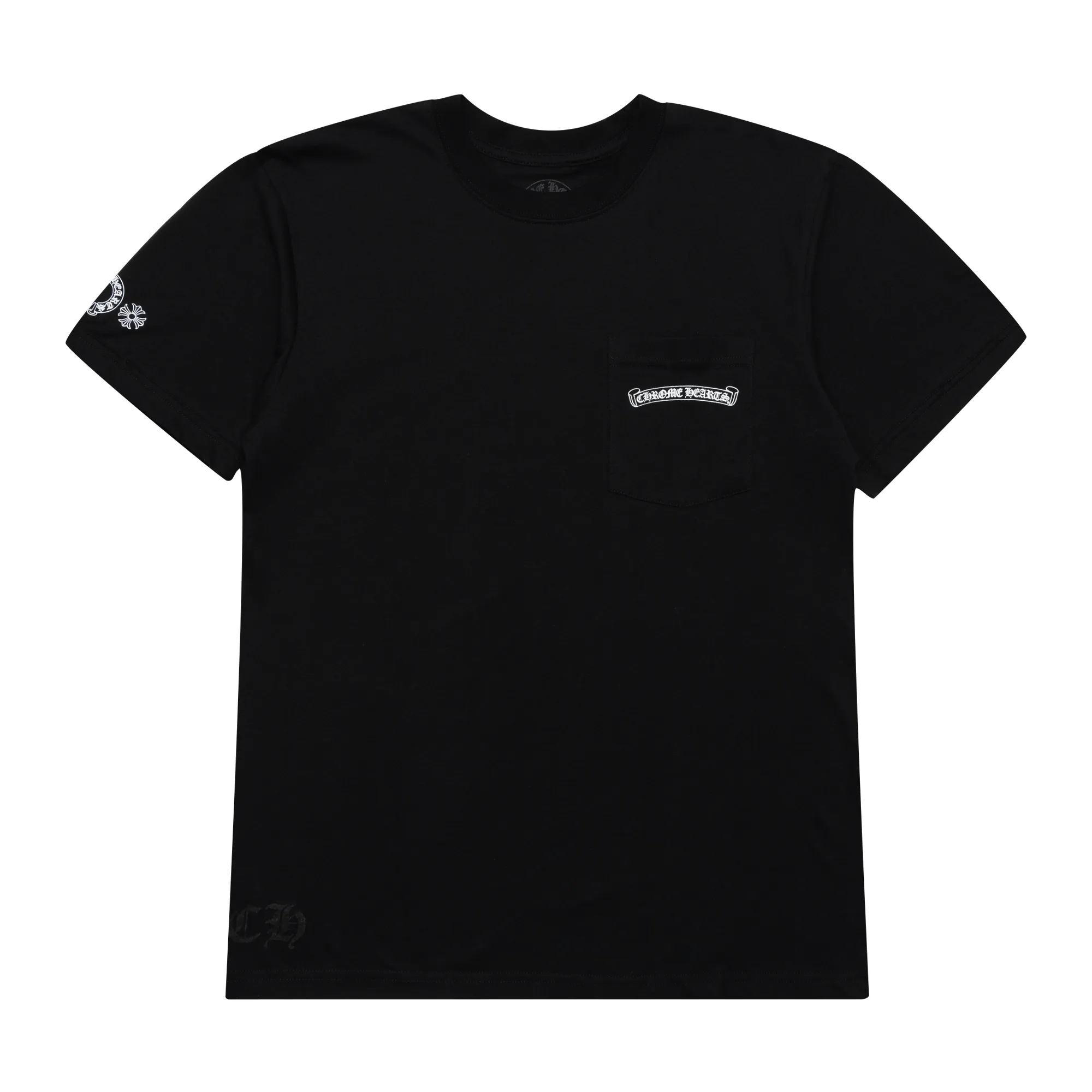 Chrome Hearts Multi Color Cross Scroll Tee Black | Parallel