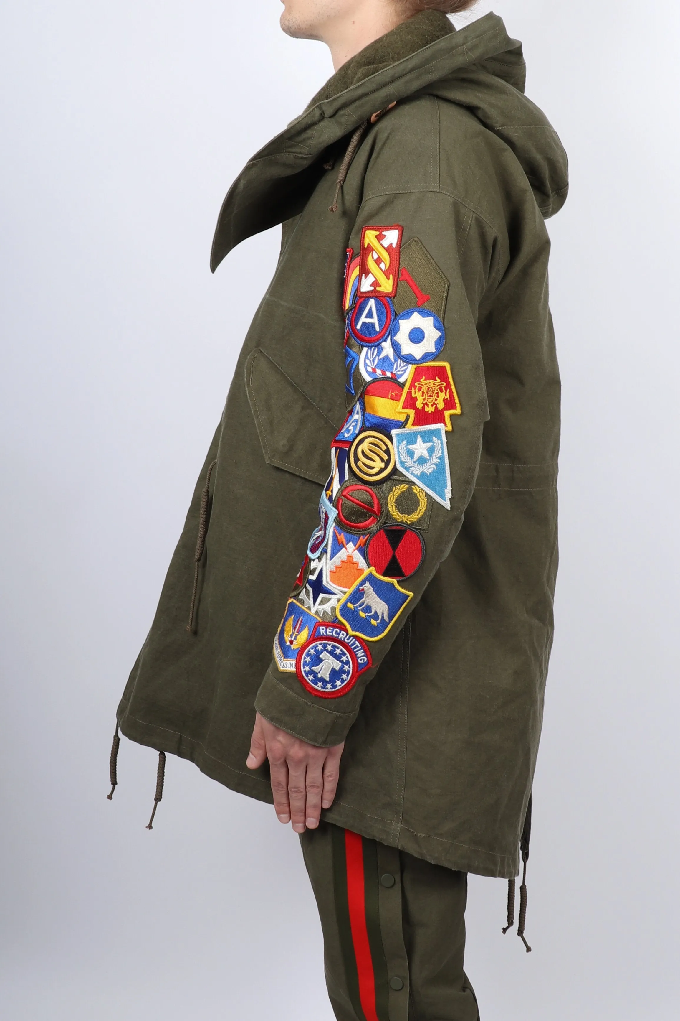 Ready Made Reproduction Fishtail Parka Military Green sold by PLUS product image thumbnail 3