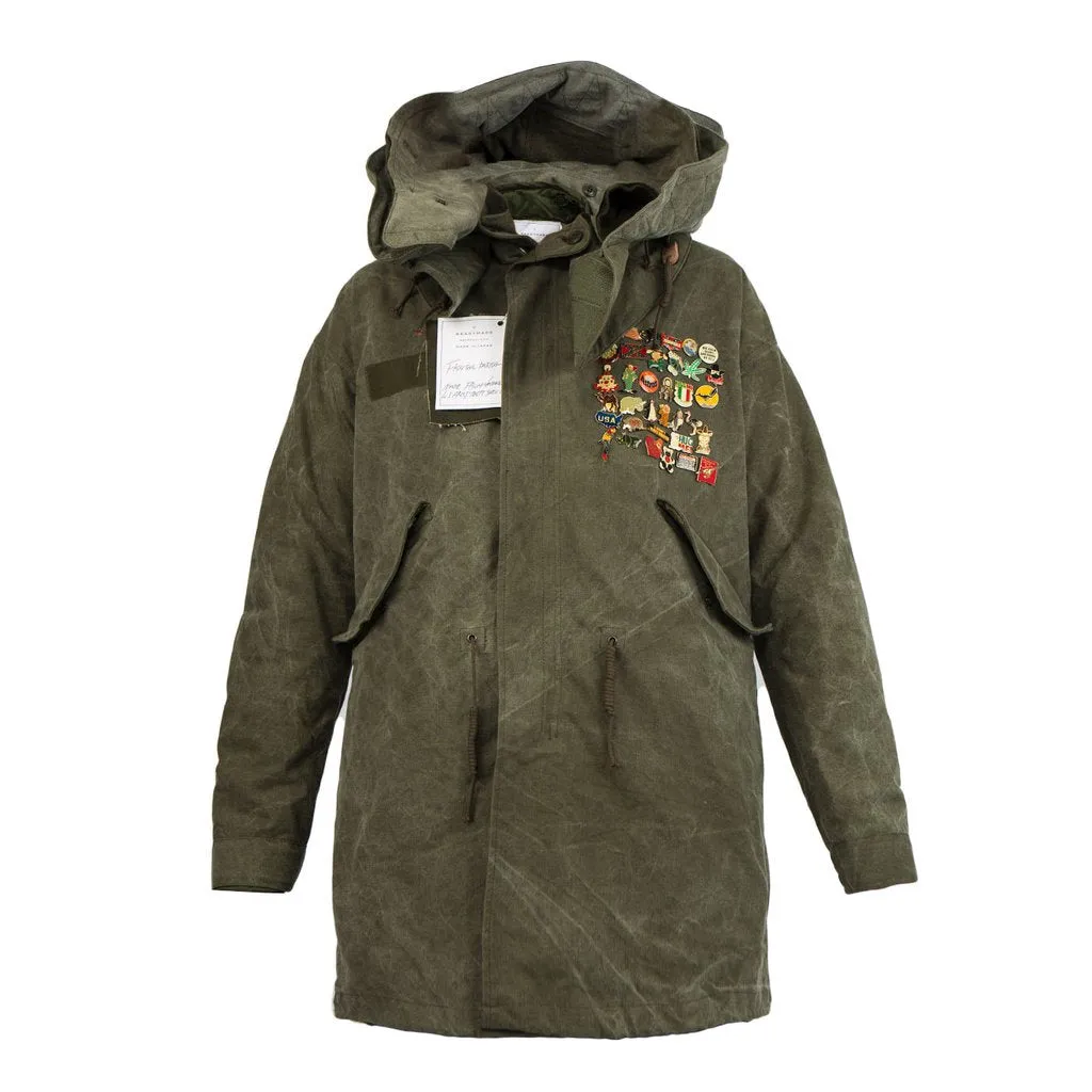 Ready Made Reproduction Fishtail Parka Military Green sold by PLUS