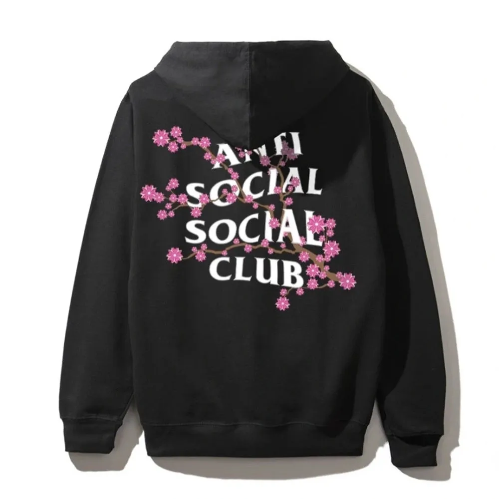 Anti Social Social Club Cherry Blossom Hoodie Black sold by PLUS