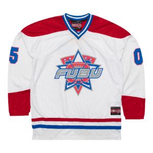 FUBU Hockey Jersey White | Parallel