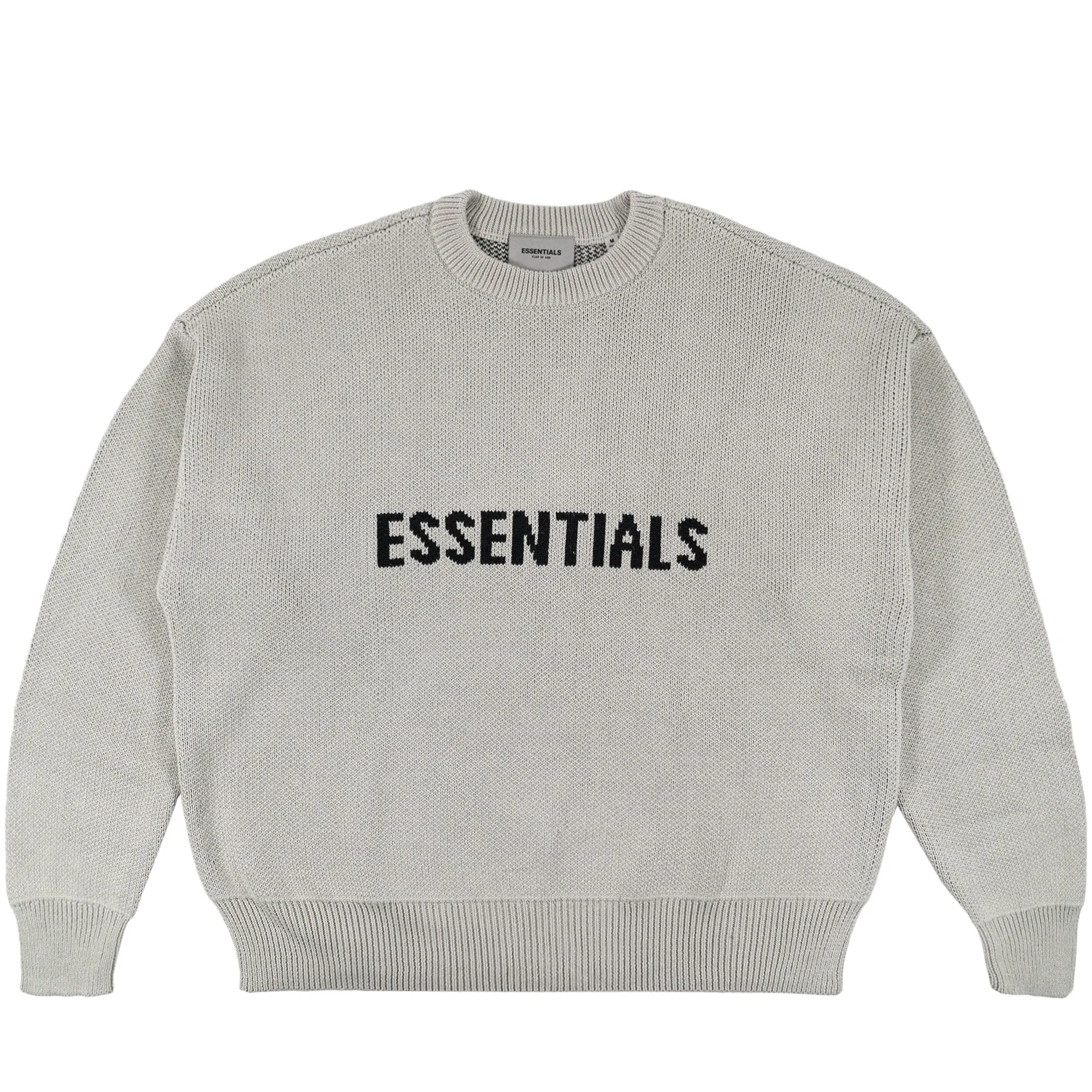 FOG Essentials Pullover Knit Sweater Cement (FW21) sold by PLUS