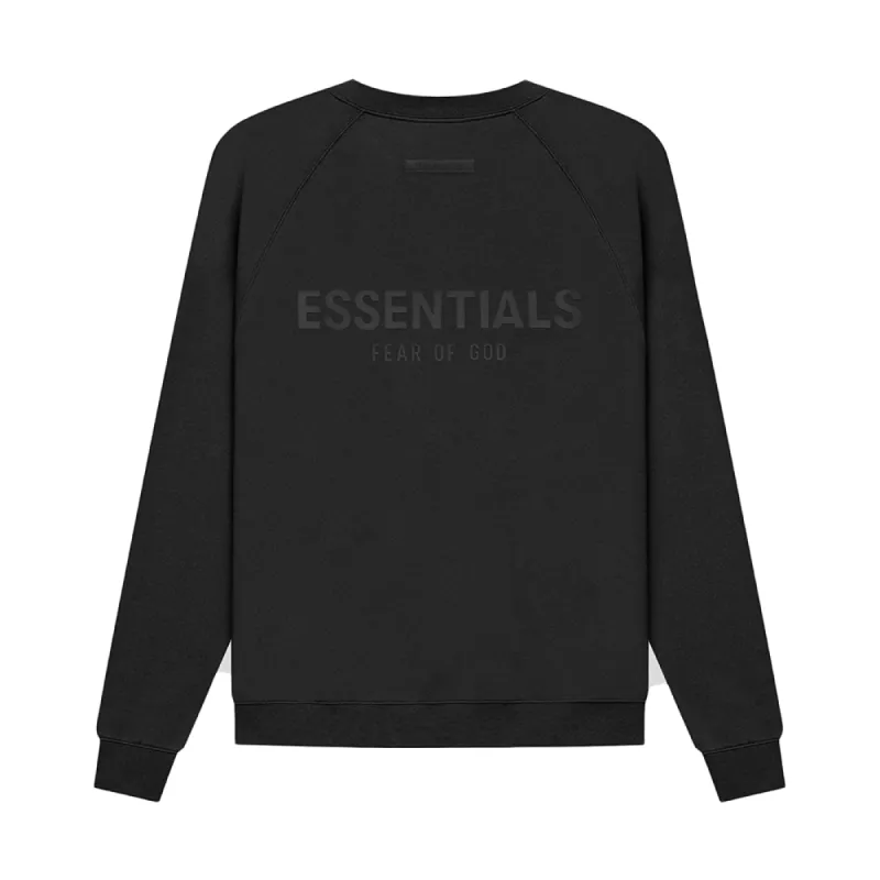 FOG ESSENTIALS Pull Over Crewneck Black (SS21) sold by PLUS