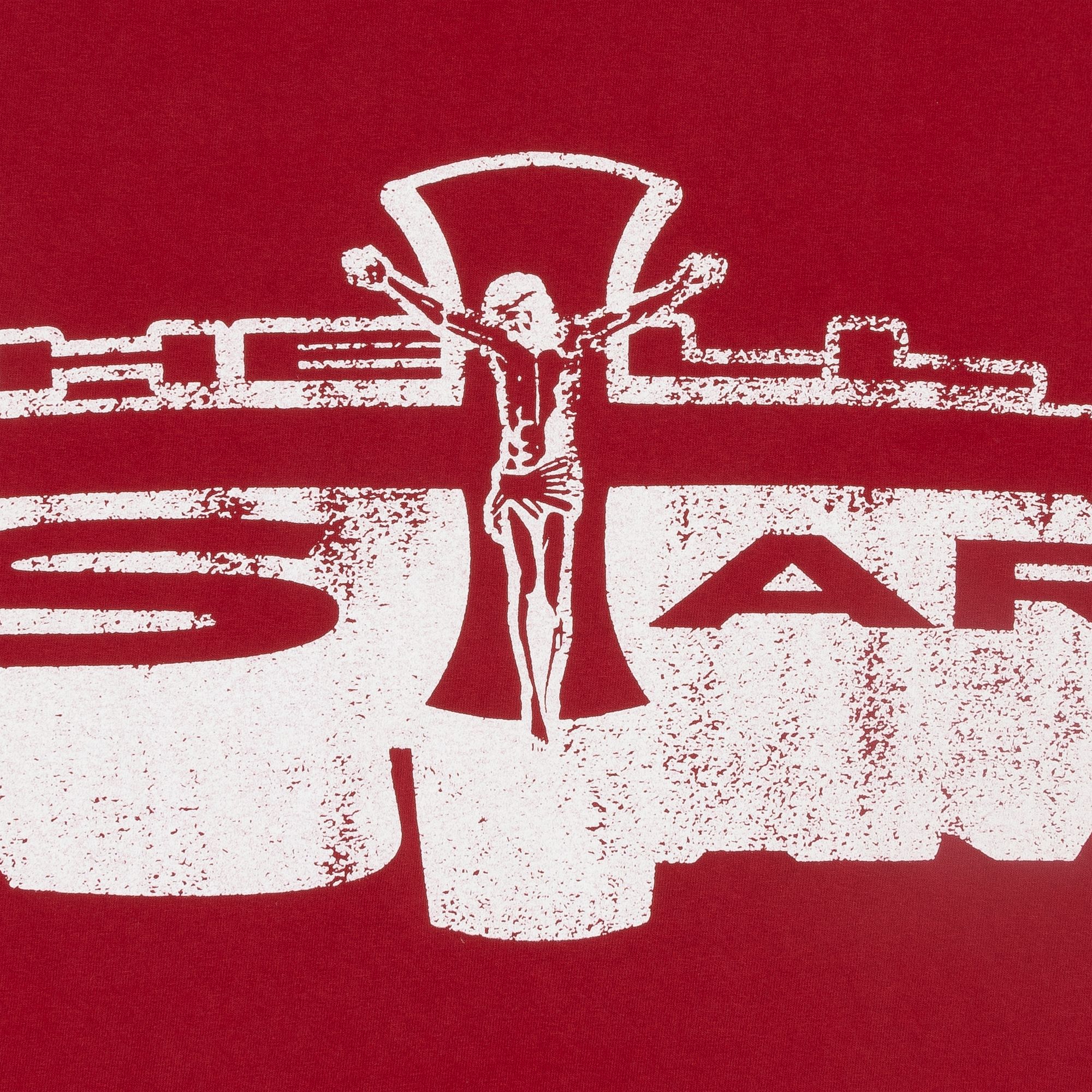 Hellstar Studios Jesus Emblem Tee Blood Red sold by PLUS product image thumbnail 3