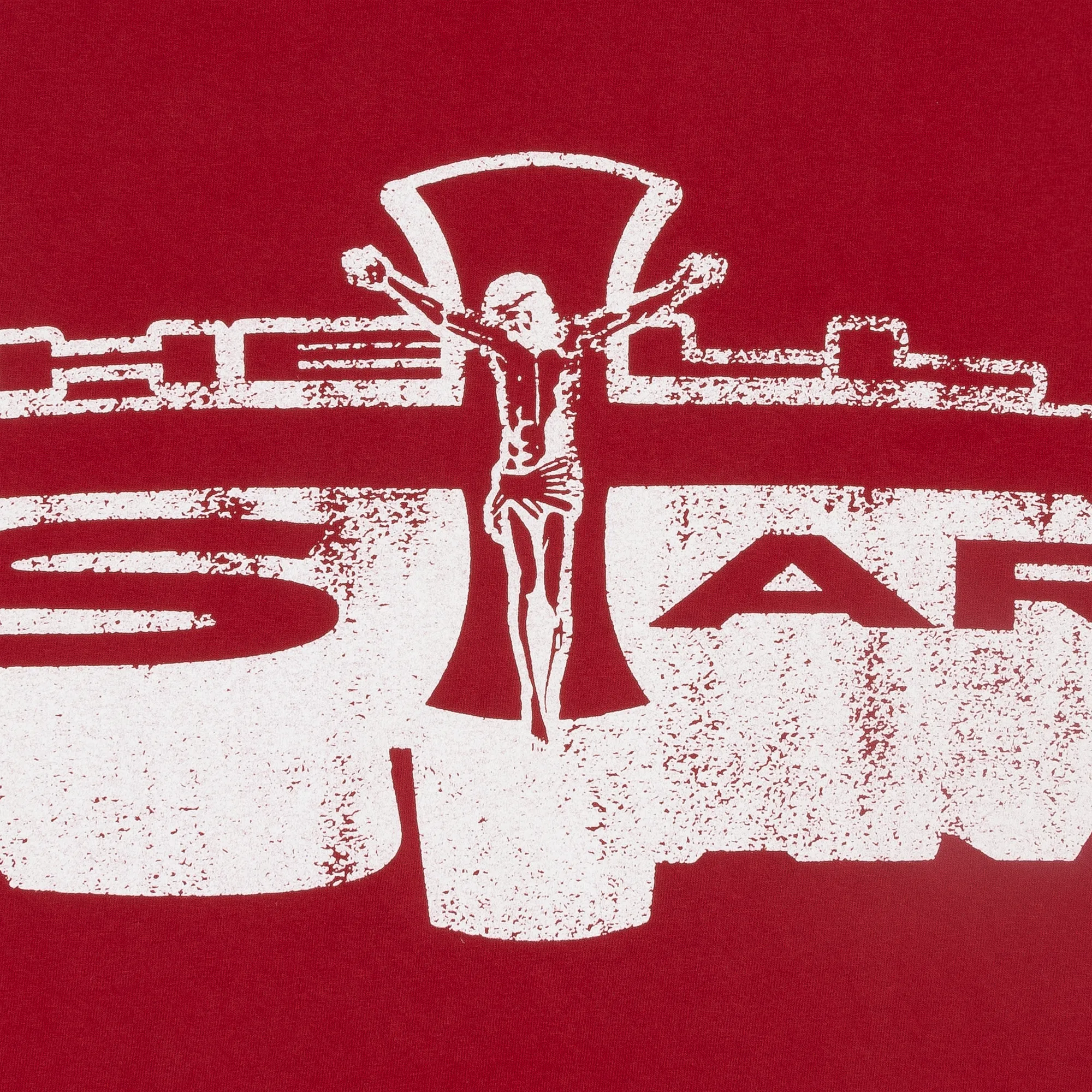 Hellstar Studios Jesus Emblem Tee Blood Red sold by PLUS product image thumbnail 3