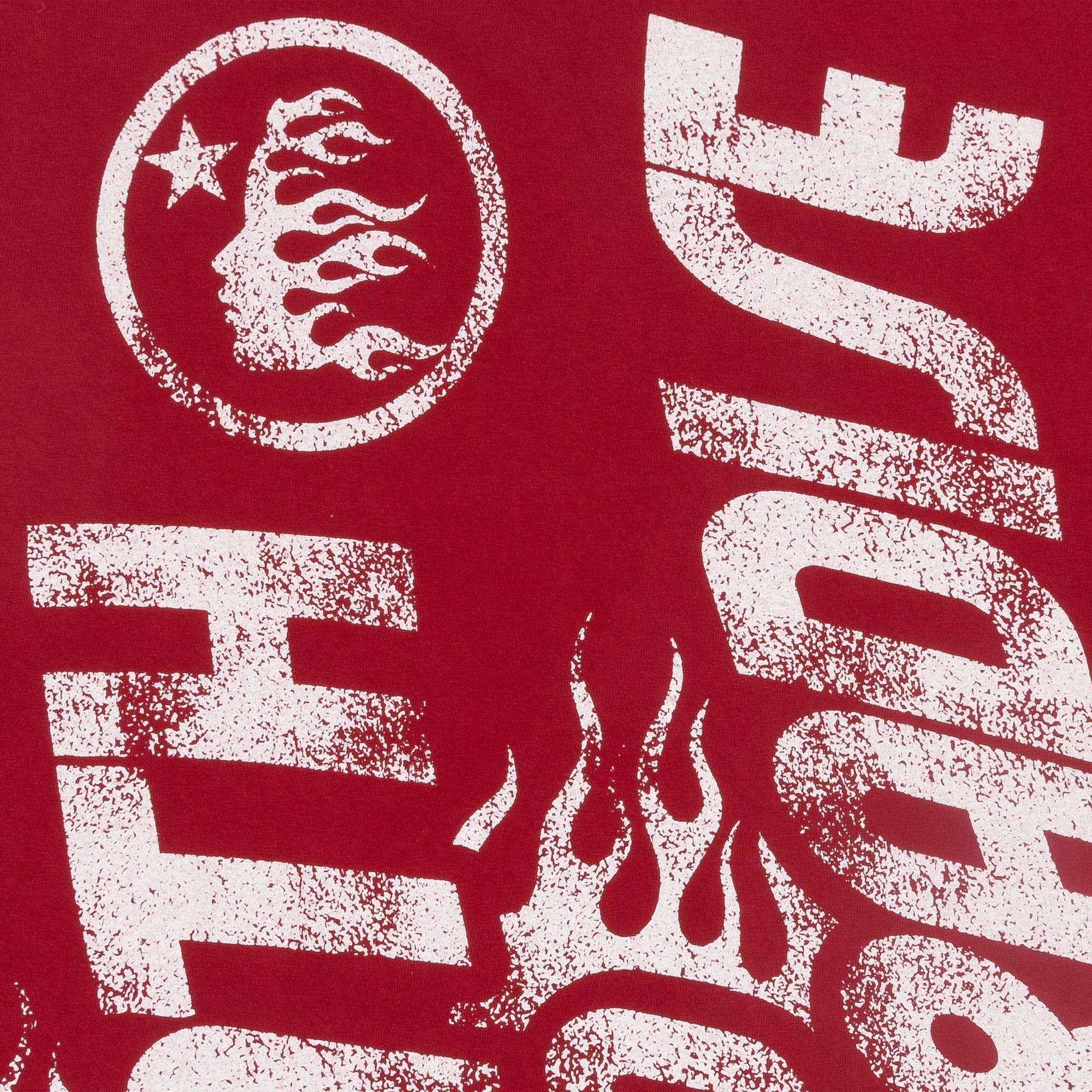 Hellstar Studios Jesus Emblem Tee Blood Red sold by PLUS product image thumbnail 4