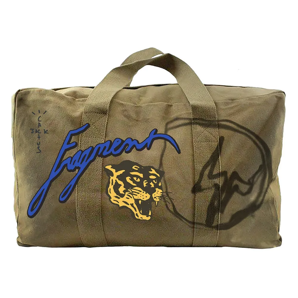 Travis Scott Cactus Jack Travel Duffel BrownTravis Scott