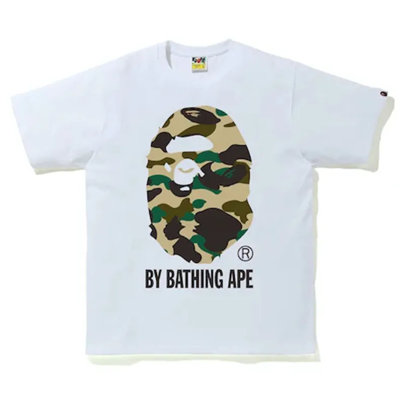 Bape 1st Camo By Bathing Ape Tee (FW21) White/Yellow sold by PLUS