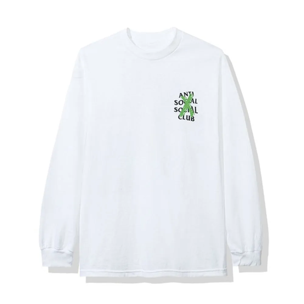 Anti Social Social Club Cancelled Remix L/S Tee White sold by PLUS product image thumbnail 2