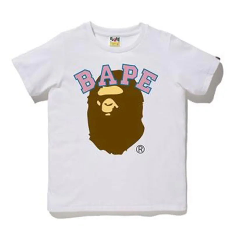 BAPE Ape Head Tee (Ladies) White sold by PLUS