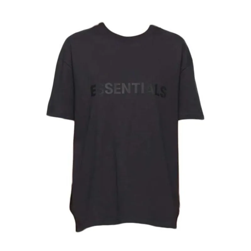 FOG ESSENTIALS Applique Boxy Tee Dark Navy sold by PLUS
