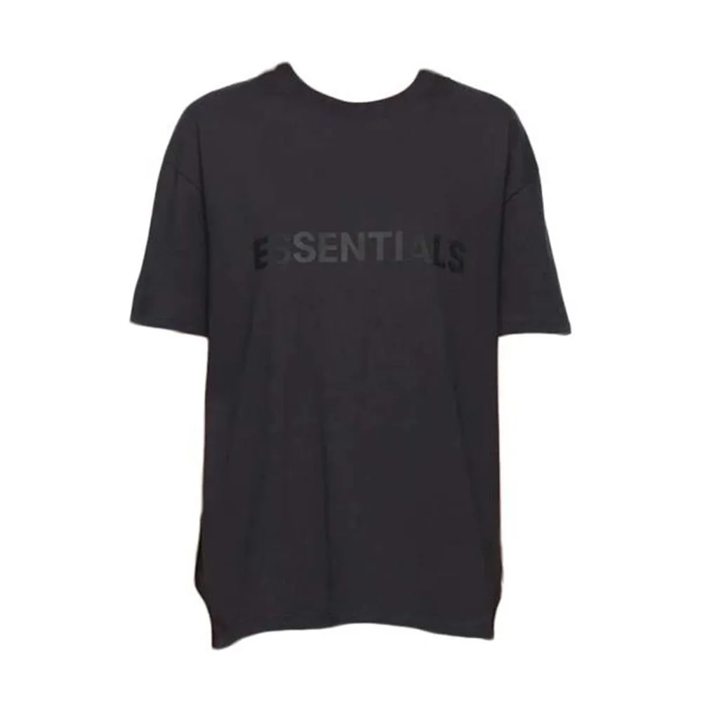 FOG ESSENTIALS Applique Boxy Tee Dark Navy sold by PLUS