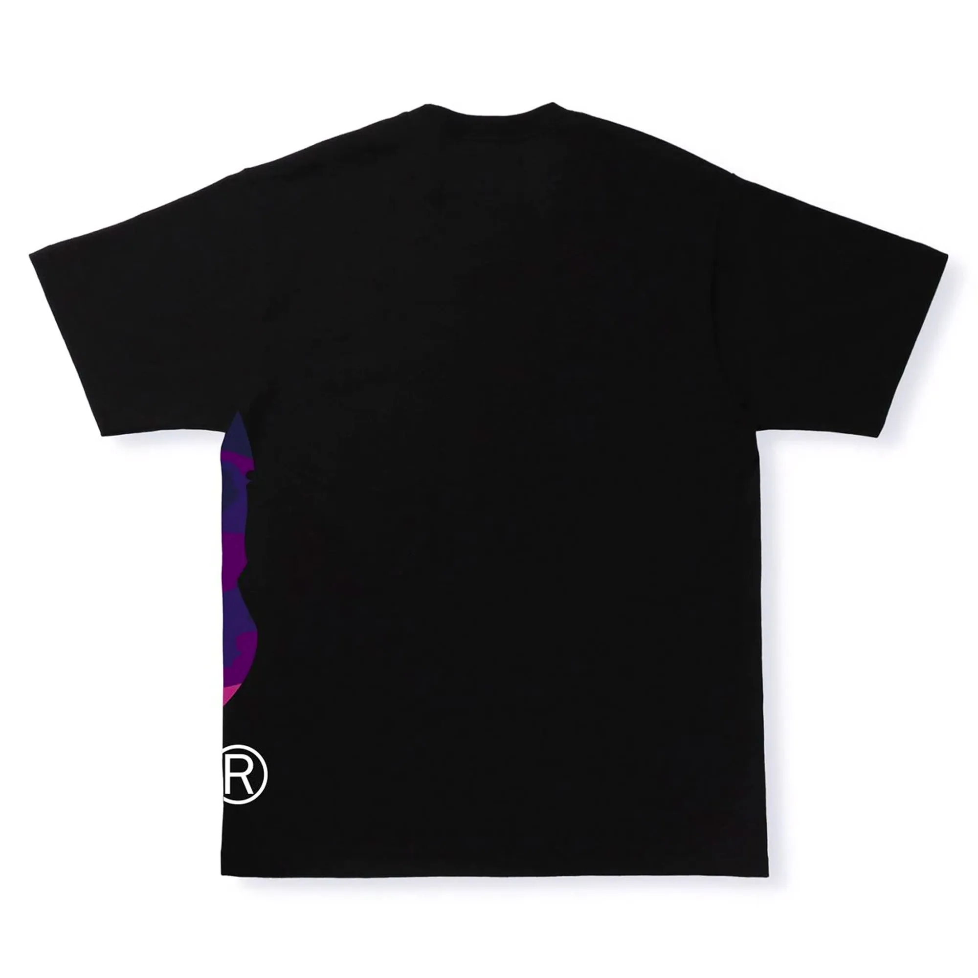 BAPE Color Camo Side Big Ape Head Tee Black/Purple sold by PLUS product image thumbnail 2