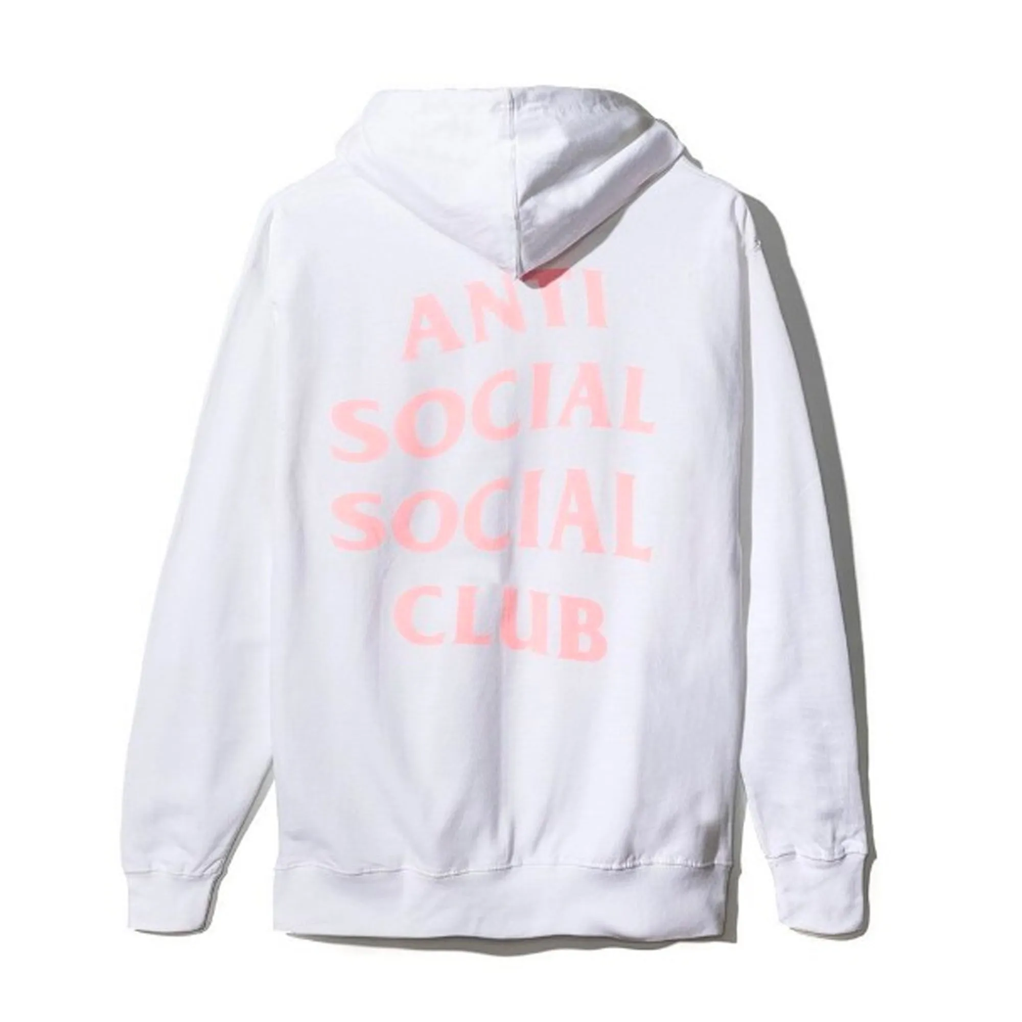 Anti Social Social Club Hoodie White/Pink sold by PLUS