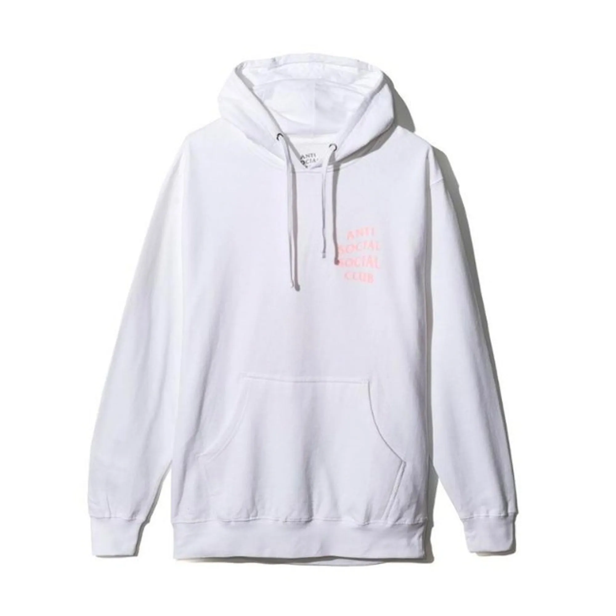 Anti Social Social Club Hoodie White/Pink sold by PLUS product image thumbnail 2