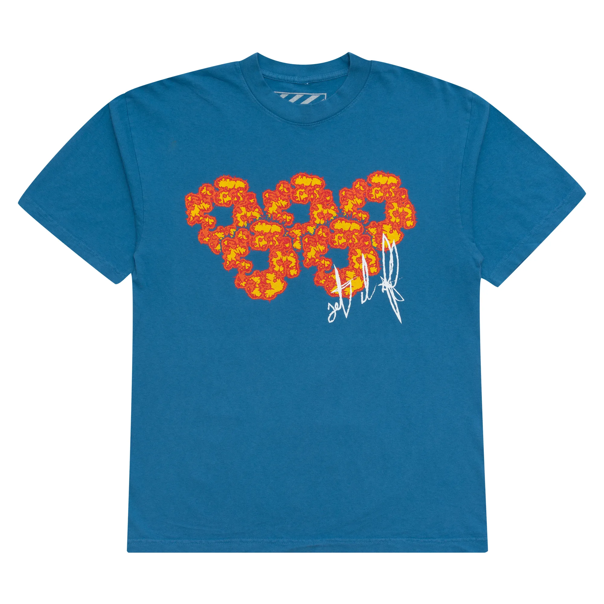 Denim Tears x Offset Set It Off #2 T-Shirt Blue sold by PLUS