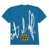 Denim Tears x Offset Set It Off #2 T-Shirt Blue sold by PLUS