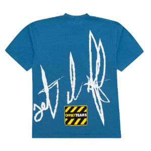 Denim Tears x Offset Set It Off #2 T-Shirt Blue sold by PLUS