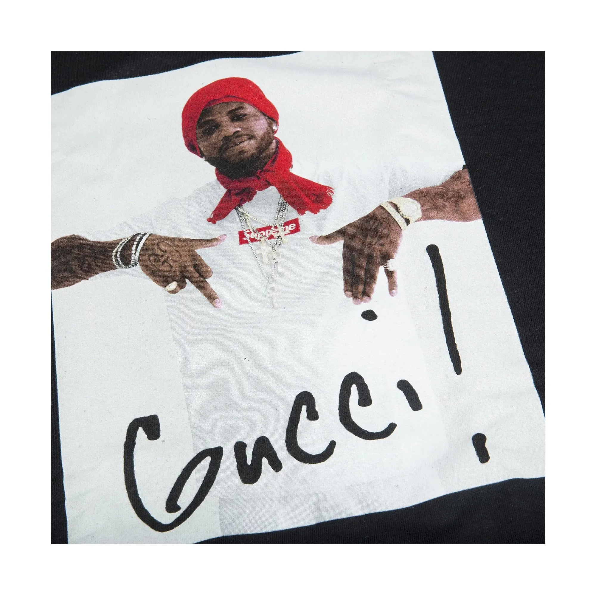 Supreme Gucci Mane Tee Black sold by PLUS product image thumbnail 3